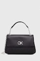 Calvin Klein torebka nie mieści A4 czarny K60K611755
