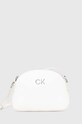 Calvin Klein kézitáska szintetikus bőr fehér K60K611761