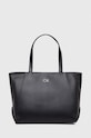 Calvin Klein torebka nie mieści A4 czarny K60K611766