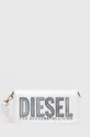 λευκό Δερμάτινη τσάντα Diesel Γυναικεία