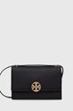 Tory Burch poseta de piele Miller Shoulder Bag uni negru 154703.001