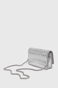 Dodatki Torbica Tory Burch Fleming Soft Metallic 154945.040 srebrna