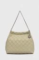 Tory Burch torebka skórzana Fleming Soft skóra licowa zielony 154572.300
