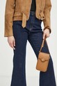 Kožený obal na telefón Tory Burch Robinson Pebbled Phone 156748.202