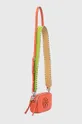 Δερμάτινη τσάντα Tory BurchMiller Mini πορτοκαλί