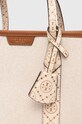 Tory Burch torebka Perry Canvas Small 158635.122 beżowy