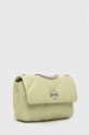 Kožená kabelka Tory Burch Kira Diamond Quilt Small 154706.300 zelená SS24