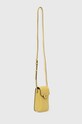 Tory Burch pokrowiec na telefon skórzany Robinson Crosshatched 158824.700 żółty SS24