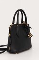 Tory Burch torebka skórzana Mini Pebbled Swing 155619.001 czarny SS24