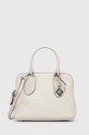 Tory Burch torebka skórzana Mini Pebbled Swing skóra licowa biały 155619.100