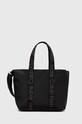 Τσάντα Calvin Klein Jeans υφασμάτινο μαύρο K60K611946