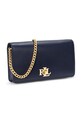 Doplňky Kožená kabelka Lauren Ralph Lauren 432915377 námořnická modř