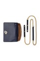 Lauren Ralph Lauren geantă de piele bleumarin 432915377