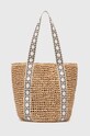 Torba za plažu women'secret HIBISCUS premalo za format A4 bež 3067357