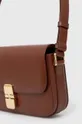 brown A.P.C. leather handbag Sac Grace Baguette