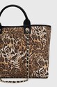 Αξεσουάρ Τσάντα παραλίας Guess CANVAS E4GZ17.WFCE0 καφέ