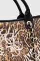 Τσάντα παραλίας Guess CANVAS E4GZ17.WFCE0 καφέ