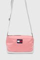 Kabelka Tommy Jeans textilní růžová AW0AW15950