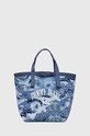 Torba Tommy Jeans bez remena plava AW0AW16225