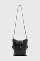 Кожаная сумочка AllSaints MIRO кожа чёрный WB708Z