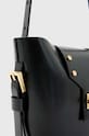 AllSaints torebka skórzana MIRO czarny WB708Z