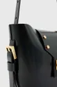 čierna Kožená kabelka AllSaints MIRO