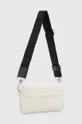 Δερμάτινη τσάντα AllSaints ZOE λευκό