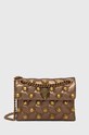 Kurt Geiger London torebka skórzana nie mieści A4 złoty 2046460109