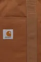 коричневый Хлопковая сумка Carhartt WIP Canvas Tote