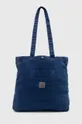 σκούρο μπλε Βαμβακερή τσάντα Carhartt WIP Garrison Tote Γυναικεία
