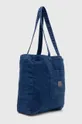 Βαμβακερή τσάντα Carhartt WIP Garrison Tote σκούρο μπλε