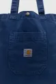 σκούρο μπλε Βαμβακερή τσάντα Carhartt WIP Garrison Tote