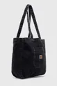Бавовняна сумка Carhartt WIP Garrison Tote чорний