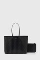 Lacoste torebka mieści A4 czarny NF4345ZE