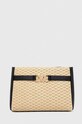 Τσάντα Max Mara Beachwear δεν χωράει Α4 μπεζ 2416511049600
