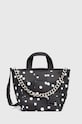 Kabelka Desigual NEW SPLATTER VALDIVIA vejde se A4 černá 24SAXP60