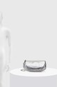 Usnjena torbica Gianni Chiarini BS.10236/24PE.FOU.MET srebrna