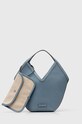 Gianni Chiarini torebka skórzana skóra licowa niebieski BS.10675.GRN