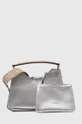 срібний Шкіряна сумочка Gianni Chiarini Жіночий