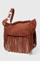 MAX&Co. borsa in pelle scamosciata pelle scamosciata marrone 2416511037200