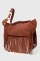 коричневий Замшева сумочка MAX&Co. Жіночий