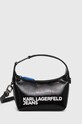 Karl Lagerfeld Jeans torebka aplikacja czarny 241J3004