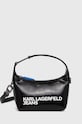 Karl Lagerfeld Jeans torebka aplikacja czarny 241J3004