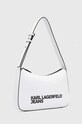 Чанта Karl Lagerfeld Jeans ESSENTIAL LOGO BAGUETTE 241J3006 бял SS24