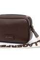 Doplnky Kožená kabelka Karl Lagerfeld 241W3029 hnedá