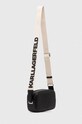 Karl Lagerfeld torebka skórzana 241W3029 czarny NC24