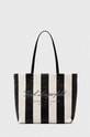 Karl Lagerfeld torebka mieści A4 czarny 241W3962