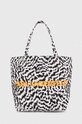 Karl Lagerfeld geanta de bumbac incape in A4 multicolor 241W3887