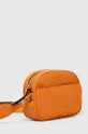 Usnjena torbica Gianni Chiarini oranžna