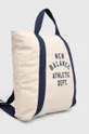Bavlnená taška New Balance béžová